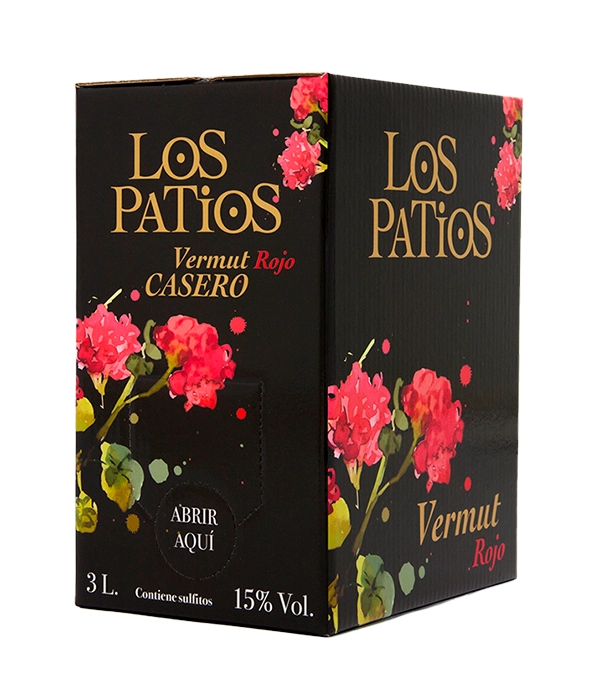 Vermouth Artesano Los Patios 15º, Bag in Box 3 l