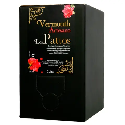 Vermouth Artesano Los Patios 15º, Bag in Box 5 L
