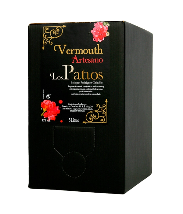Vermouth Artesano Los Patios 15º, Bag in Box 5 L