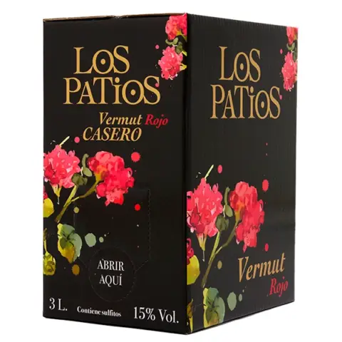 Vermouth Artesano Los Patios 15º, Bag in Box 3 l